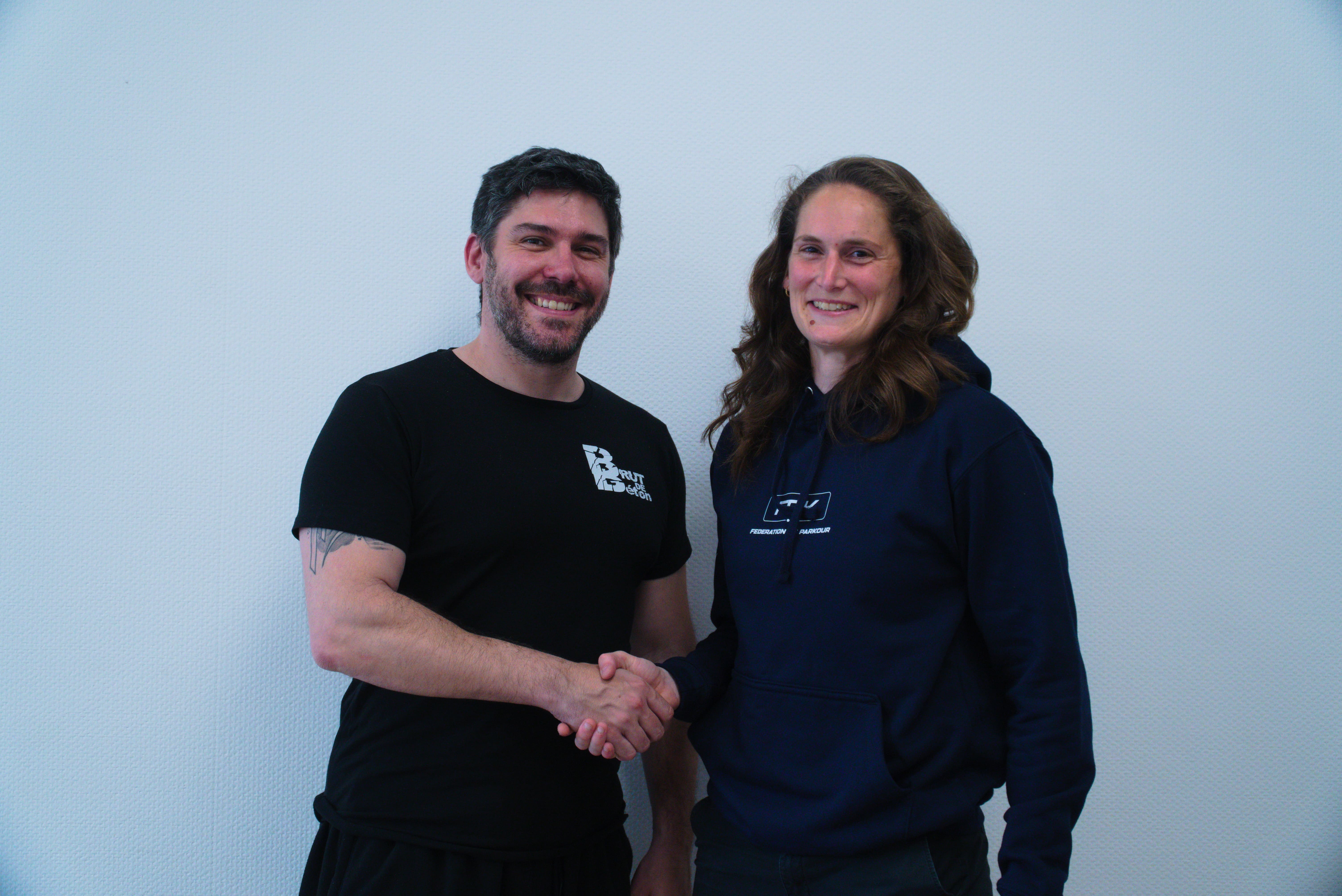 Claire Buat élue Présidente de la Fédération de Parkour
