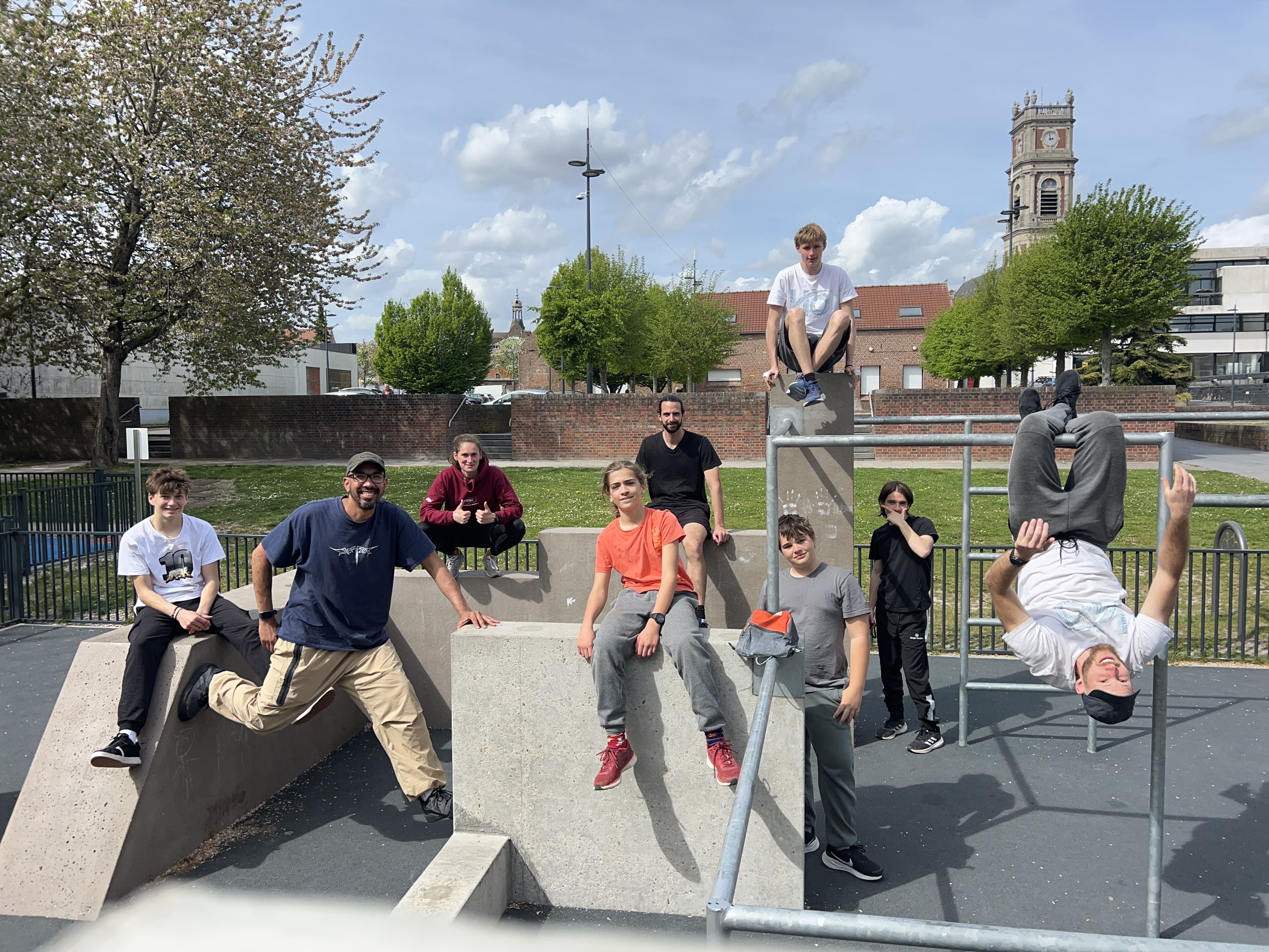 Une journée au Parkour Park de Harnes